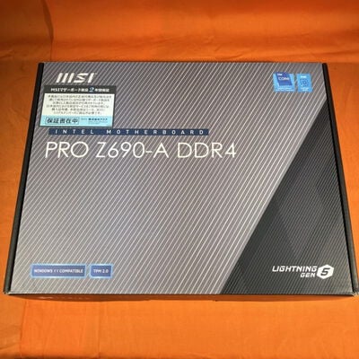 【なんば店】中古  MSI PRO Z690-A DDR4 (Z690 1700 ATX DDR4) 3280021473 