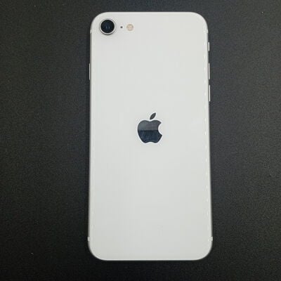 【大須店】中古  【au】Apple iPhoneSE 4.7インチ (第2世代/2020) 128GB (ホワイト)  MXD12J/A 142476 