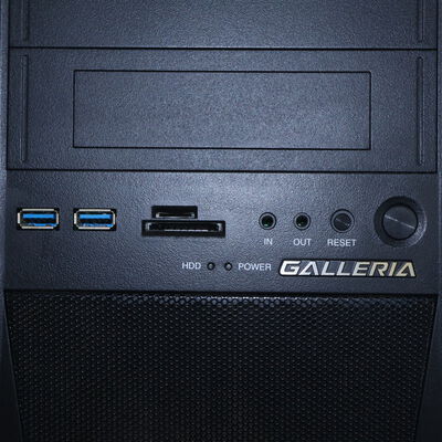 【通販センター】中古  THIRDWAVE GALLERIA KT(Intel Core i7 9700K/16GB DDR4 (PC4)/SSD500GB/なし/NVIDIA GeForce RTX 3060 Ti 8GB/W11H64 MAR) 201884 