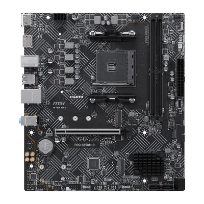 MSI  PRO B550M-B (B550 AM4 MicroATX) 