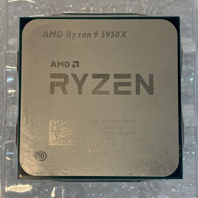 【京都店】中古  AMD Ryzen 9 5950X (AM4/3.4/72M/C16/T32/105W) 143913 