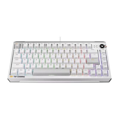 ASUS  TUF Gaming K4 Magnetic White (R704 TUF K4 MAG/RD/US/PBT/WHT) 