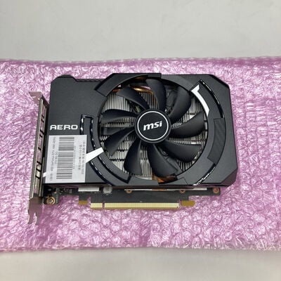 【熊本浜線店】中古  MSI GeForce GTX 1660 AERO ITX 6G OC (GTX1660 6G GDR5) 139181 
