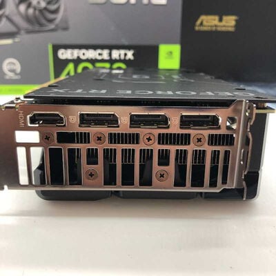 【郡山安積店】中古  ASUS DUAL-RTX4070-O12G-EVO (RTX4070 12GB) 4640003003 
