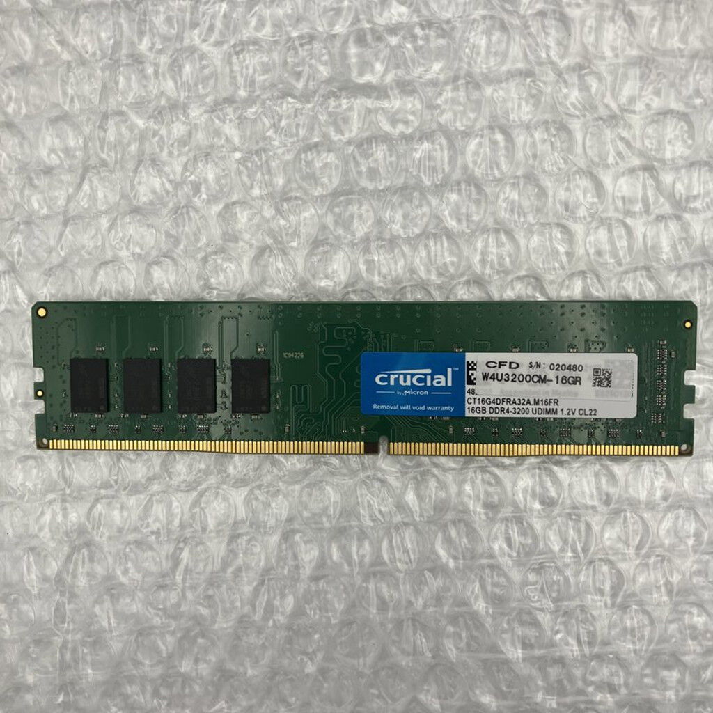 中古 PC4-25600 16GB デスクトップ用(DDR4-3200) 140728 （349938