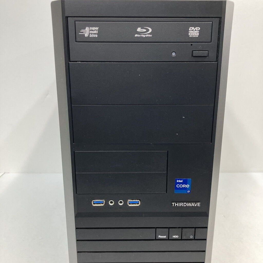 中古 THIRDWAVE MonarchGE(i7 12700/32GB/SSD2TB+1TB/RTX4070/W11H