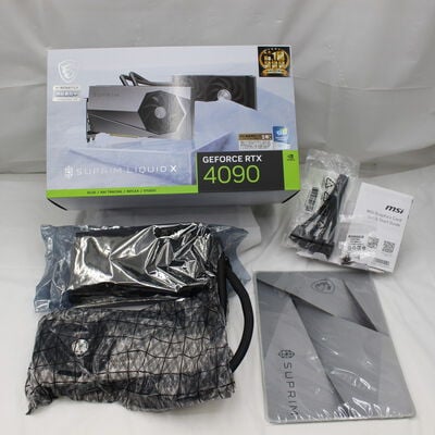 【通販センター】中古  MSI GeForce RTX 4090 SUPRIM LIQUID X 24G(RTX4090) 152513 