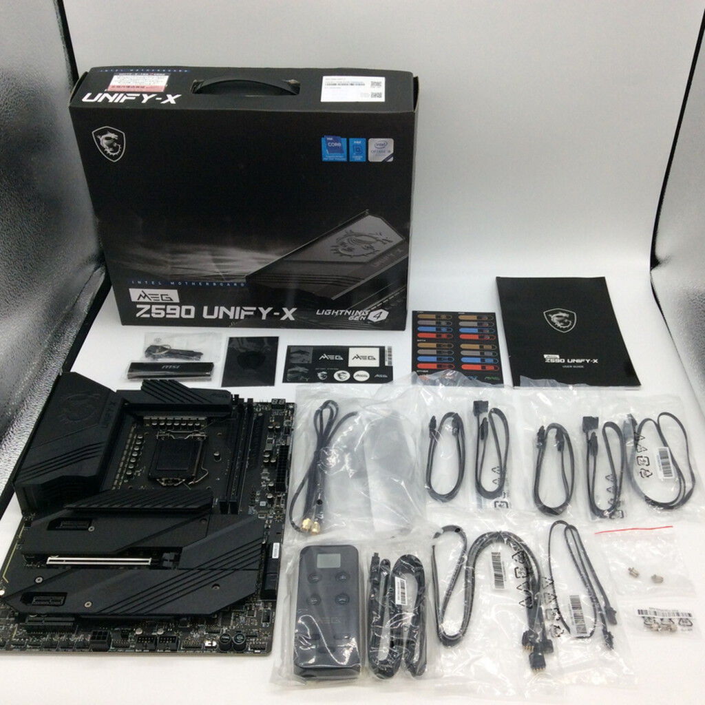 中古 MSI MEG Z590 UNIFY-X (Z590 1200 ATX) 1300008135 （366721