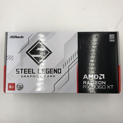 【福井日之出店】中古  ASRock RX9060XT SL 8GO(RX9060XT Steel Legend 8G) 179886 