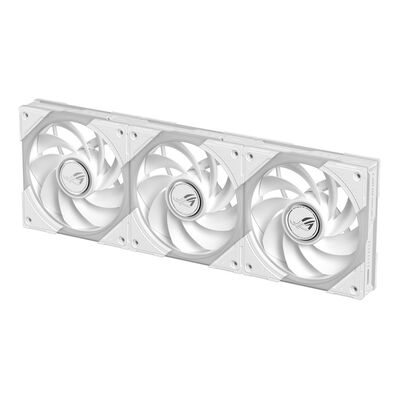 ASUS  ROG EURUX GR120 FAN ARGB REVERSE WHITE 3IN1 (120mm ホワイト リバースファン 3個パック) 
