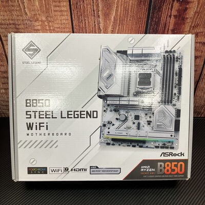 【富士青葉店】中古  ASRock B850 Steel Legend WiFi (B850 AM5 ATX DDR5) 175464 