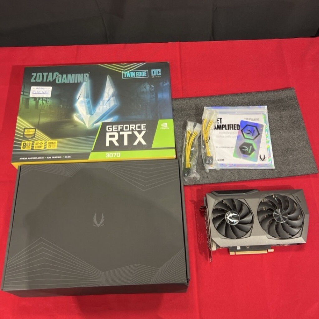 ZOTAC GAMING GeForce RTX 3070(中古) Amazon.com: ZOTAC Gaming GeForce RTX 3070 Twin Edge OC LHR Dual