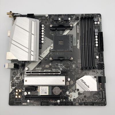 【甲府飯田店】中古  ASRock B550M WiFi (B550 AM4 mATX DDR4) 4720002753 