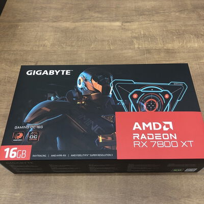 【宇都宮鶴田店】中古  GIGABYTE GV-R78XTGAMING OC-16GD (RX7800XT 16GB) 162726