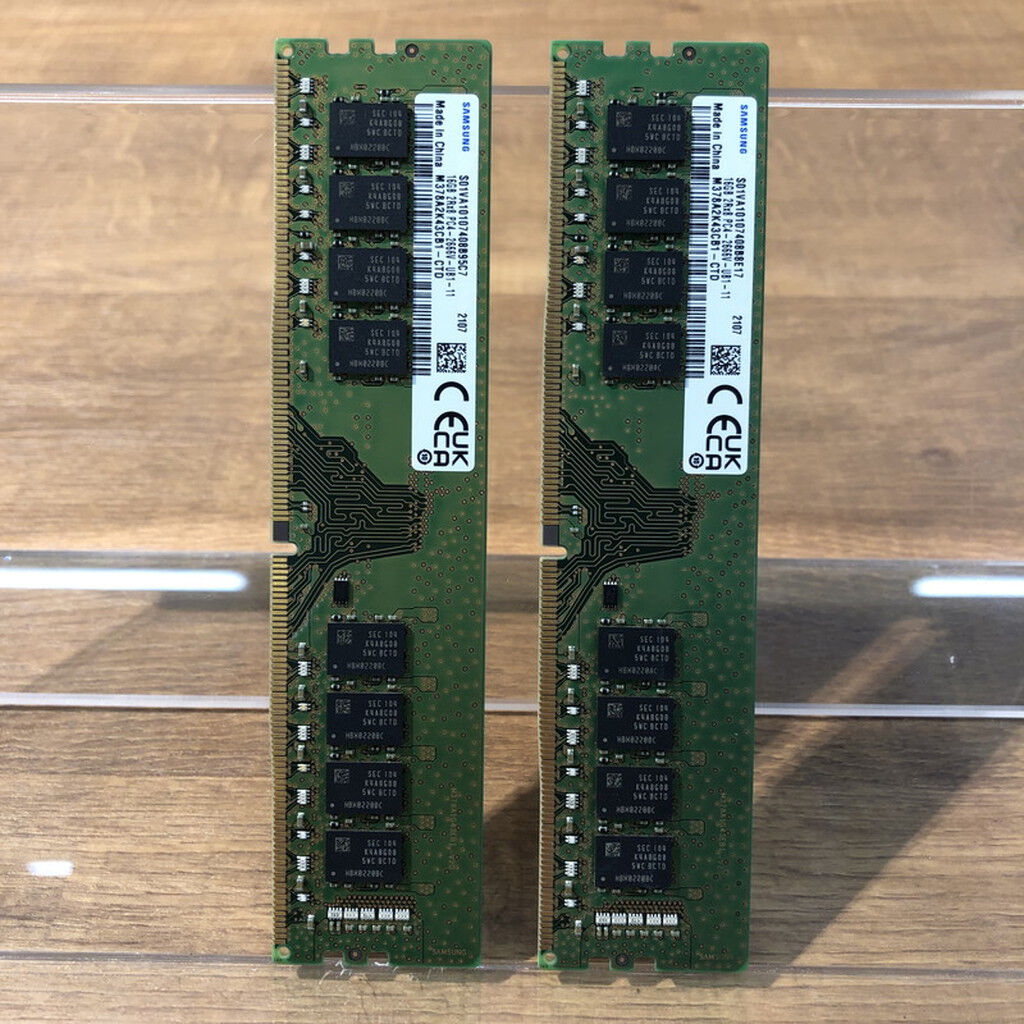 Samsung メモリ16GB×2＊M378A2K43CB1-CTD ジャンク Samsung M378A2K43CB1-CTD 16 GB DDR4 2666 MHz Memory Module