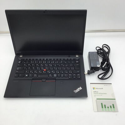 【白山FM松任店】中古  Lenovo ThinkPad T14s MSO (INTEL Core i7 10610U 1.8GHz/16GB/新品SSD512GB/-/オンボード/14/1920x1080/Wi-Fi/WEBCAM/W11P64/MicrosoftOffice H&B 2024付) 182738 