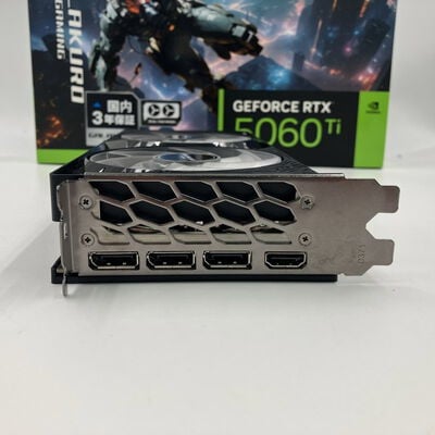 【なんば店】中古  玄人志向 GG-RTX5060Ti-E16GB/OC/DF (RTX5060Ti 16G) 178243 