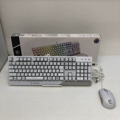 【徳島住吉店】中古  MSI VIGOR GK30 COMBO ゲーミングキーボード+マウスセット 5230000883 
