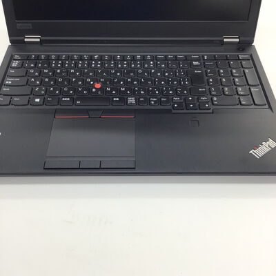 【福山ココローズ店】中古  Lenovo ThinkPad P52　20MAS12700 (Core i7 8750H/16GB/SSD512GB/-/NVIDIA Quadro P1000 4GB/15.6ｲﾝﾁ/1920x1080/Wi-Fi/WEBCAM/W11H64) 176658 