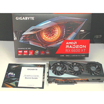 【前橋ｲﾝﾀｰｱｶﾏﾙ店】中古  GIGABYTE　RX6600XT 4540001520 