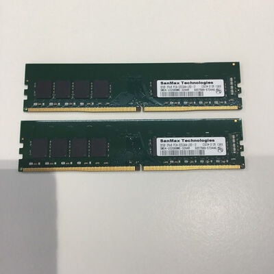 【松山環状枝松店】中古  32GB 2枚組(合計64GB) PC4-25600/DDR4-3200 デスクトップ用 190903 