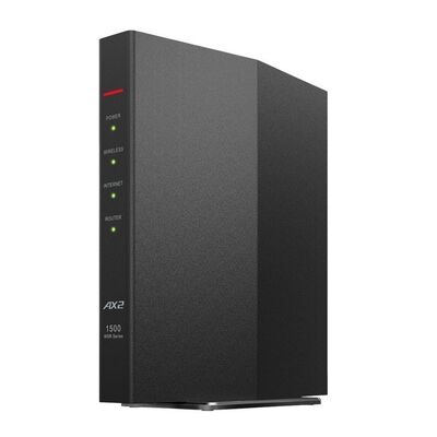 BUFFALO  AirStation WSR-1500AX2S/DBK (11ax 無線LANルーター ブラック) 