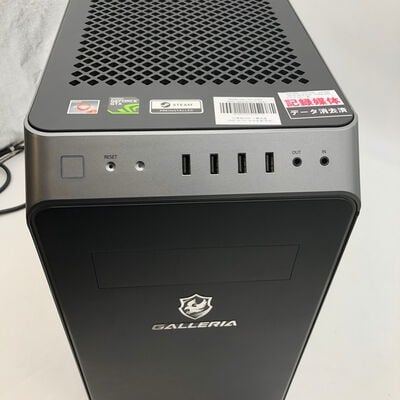 【大分店】中古  GALLERIA RM5R-G60S(Ryzen 5 3500/16GB/SSD500GB/GTX1660 SUPER/W11H) 4860001295 