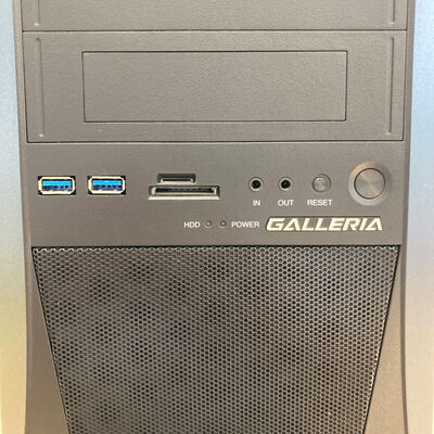 【静岡東瀬名店】中古  GALLERIA XV(i7-8700/8GB/SSD1TB/HDD2TB/DVD/GTX1070Ti 8GB/W10H) 5140000392 