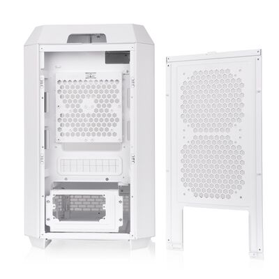 Thermaltake  The Tower 250 Snow CA-1Z9-00S6WN-00 (Mini-ITX ガラス ホワイト) 