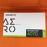 中古  GIGABYTE GV-N4070AERO OC-12GD (RTX4070 12GB) 157134 