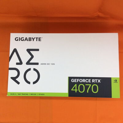 【なんば店】中古  GIGABYTE GV-N4070AERO OC-12GD (RTX4070 12GB) 157134 