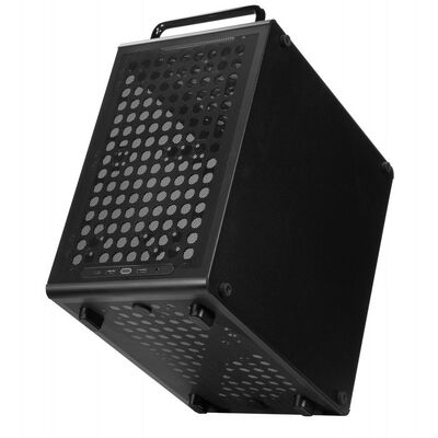 CoolerMaster  Qube 340 Black Q340-KGNN-S00 (MicroATX ガラスパネル ブラック) 