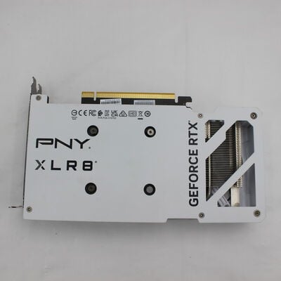 【通販センター】中古  PNY GeForce RTX 4060 8GB XLR8 Gaming OC DUAL FAN White Edition VCG40608DFWXPB1-O（RTX4060 8GB） 3480040358 