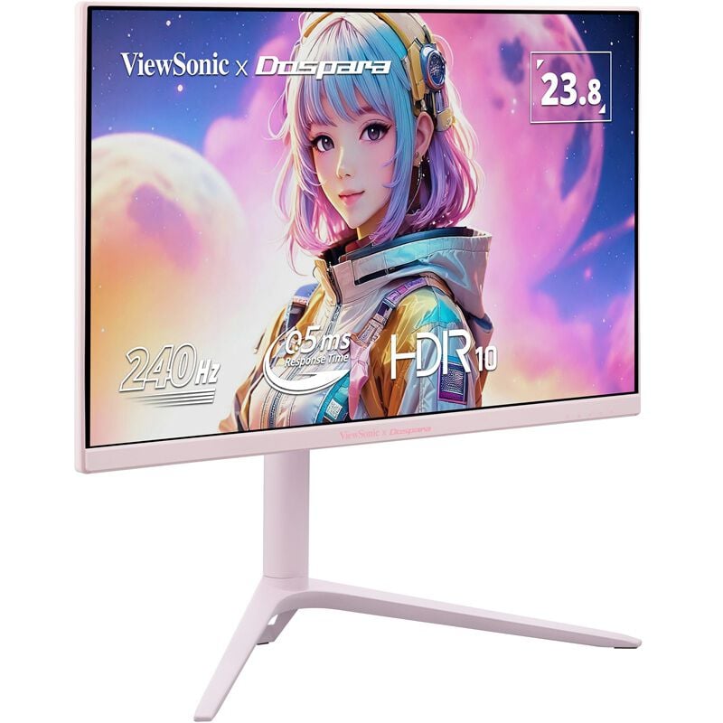 ViewSonic VX2428J2-PK-7 (23.8インチワイド 液晶モニター パステル