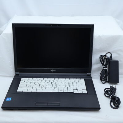 【通販センター】中古  FUJITSU LIFEBOOK A7511/G (Intel Core i5 1145G7 2.60GHz/16GB DDR4/SSD256GB/-/オンボード/15.6/1920x1080/GbE/Wi-Fi/WEBCAM/W11P) 202296 