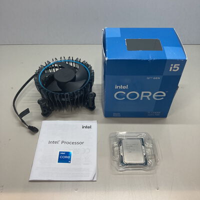 【博多店】中古  INTEL Core i5 12400F  (1700/2.5G/18M/C6/T12) 148615 