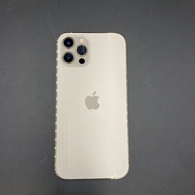 【熊本浜線店】中古  【SIMロック解除済み】【SoftBank】Apple iPhone12 Pro 6.1インチ 128GB (ゴールド) MGM73J/A 155594 
