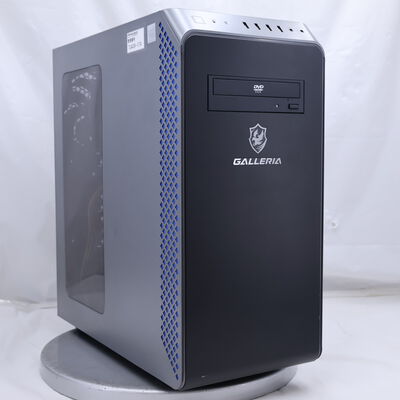 【通販センター】中古  THIRDWAVE GALLERIA SK(Intel Core i7 11700/16GB DDR4 (PC4)/SSD500GB/DVD-ROM/NVIDIA GeForce RTX 3060 Ti 8GB/W11H64 MAR) 203933 