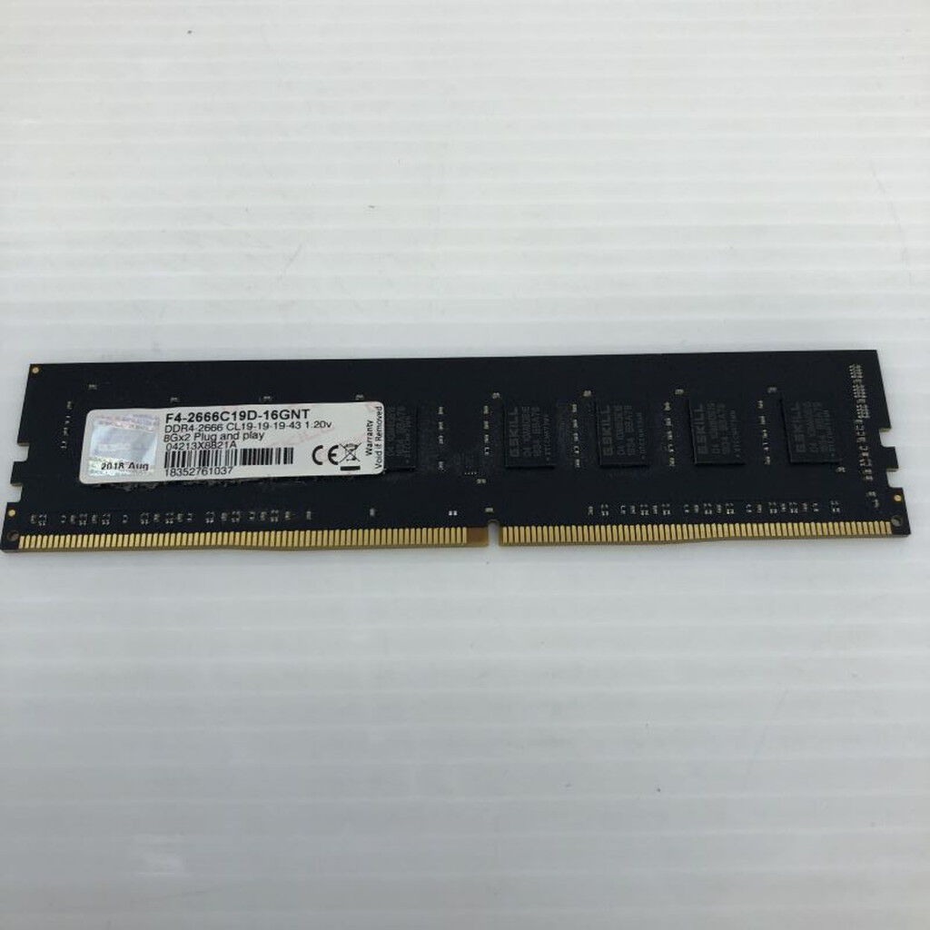 中古動作品DT用DDR4 8GB 12枚同梱(96GB) 中古 PC4-21300 8GB デスクトップ用(DDR4-2666) 126165 （348960