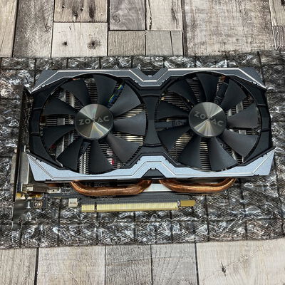 【広島店】中古  ZOTAC GeForce GTX 1060 6GB AMP Edition ZT-P10600B-10M（GTX1060 6GB） 3480036427 