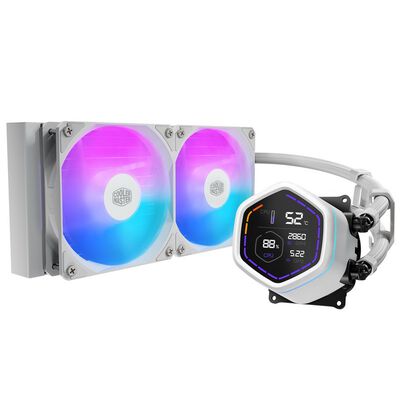 CoolerMaster  ML Core Nex Digital 240 White ARGB MLX-D24M-A18PW-RD (240mm ホワイト) 