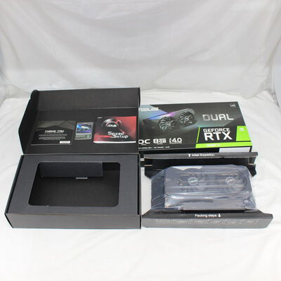 【通販センター】中古  ASUS DUAL-RTX3060TI-O8G-V2（RTX3060Ti 8GB） 3480035607 
