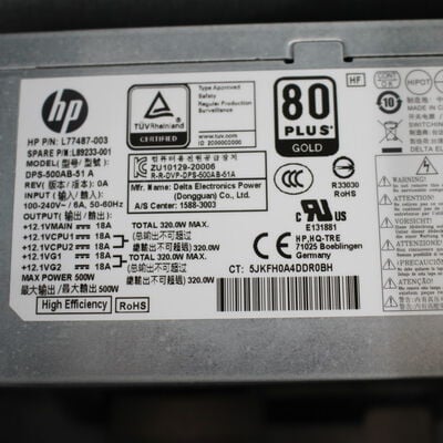 【通販センター】中古  HP Pavilion TG01-0722JP(Intel Core i7 9700/16GB DDR4 (PC4)/SSD2TB/なし/NVIDIA GeForce RTX 2060 SUPER 8GB/W11H64 MAR) 193903 