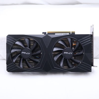 【通販センター】中古  PNY GeForce RTX 4070 SUPER 12GB VERTO OC デュアルファン VCG4070S12DFXPB1-O（RTX4070SUPER 12GB） 3480041937 
