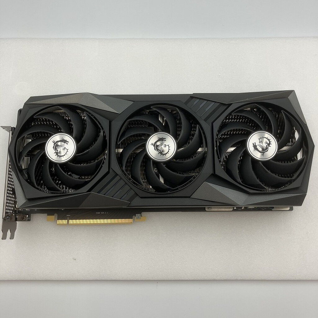 中古 MSI GeForce RTX 3080 GAMING X TRIO 10G LHR (RTX3080 10G