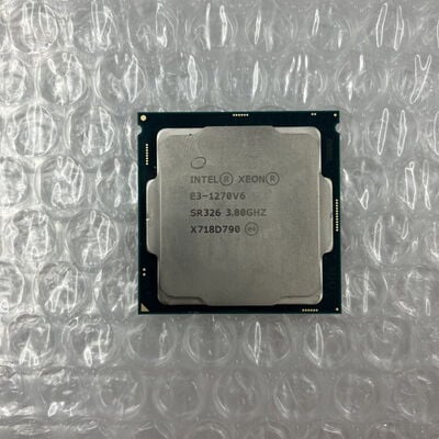 【秋葉原本店】中古  Intel Xeon E3-1270v6 (1151/3.80G/8M/C4/T8/72W) 1460025845 