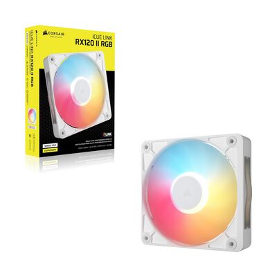 Corsair  iCUE LINK RX120 II RGB Fan Expansion White CO-9051058-WW (ホワイト) 