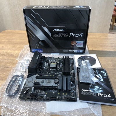 【姫路店】中古  ASRock H370 Pro4 (H370 1151 ATX DDR4) 137013 