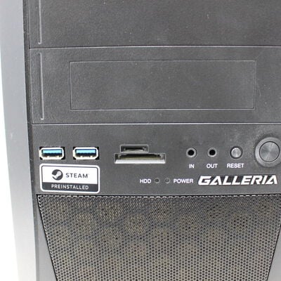 【富山本郷店】中古  THIRDWAVE GALLERIA KT(Intel Core i7 9700/16GB/SSD500GB/DVDマルチ/NVIDIA GeForce GTX 1660 SUPER 6GB/W11H64 MAR) 189789 