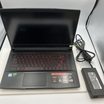 【新潟店】中古  MSI GF63 Thin GF63-9SC-082JP(i7-9750H/16GB/SSD256GB/HDD1TB/GTX1650/15.6FHD/W11P) 3290007434 